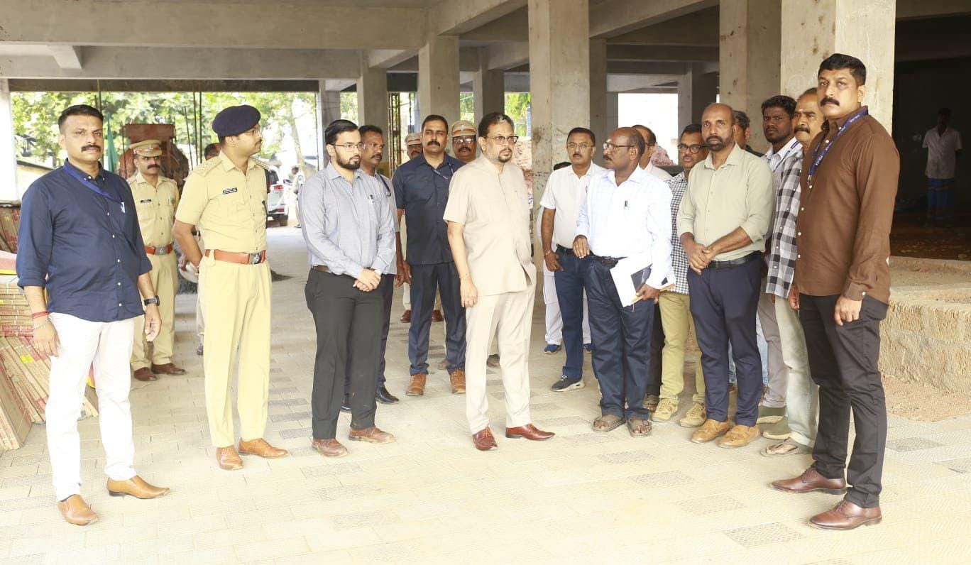 മാഹി സർക്കാർ ജനറൽ ആശുപത്രി ഗവർണർ സന്ദർശിച്ചു