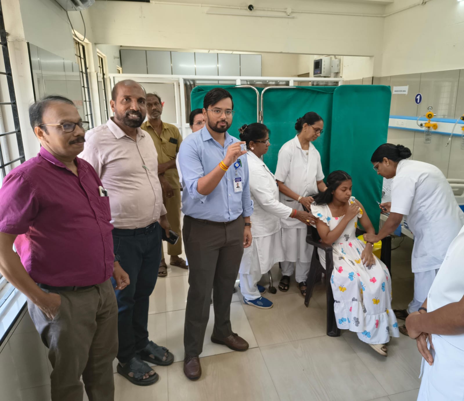 ഹ്യൂമൺ പാപ്പിലോമ വാക്സിന്  തുടക്കമായി