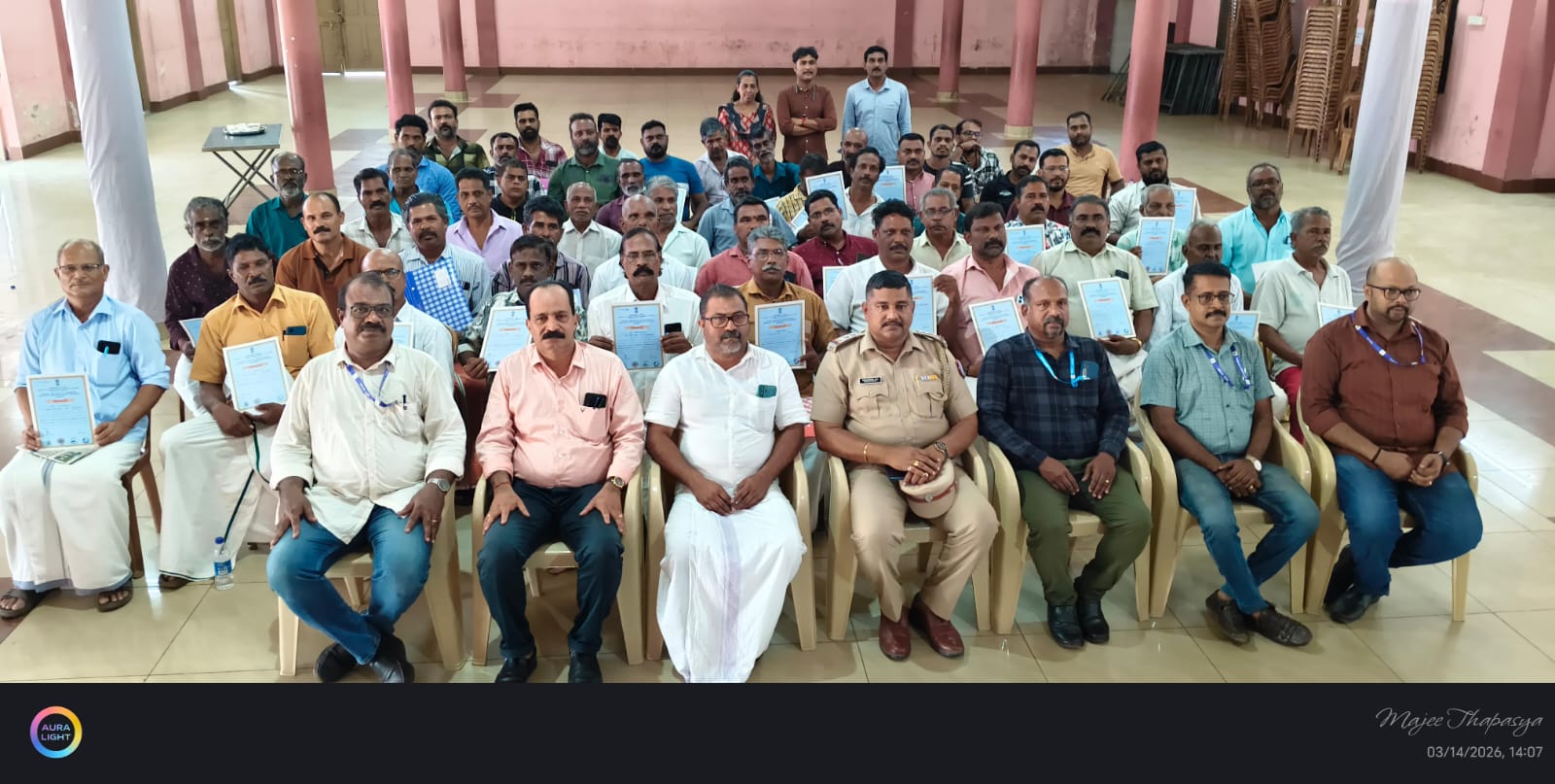 മാഹിയിൽ മത്സ്യതൊഴിലാളികൾക്ക് നൈപുണ്യ വികസന പരിശീലനം