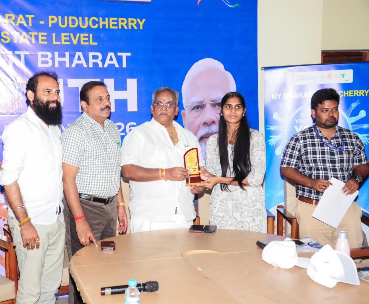 *വീണാധരി ധഞ്ജിത് ദേശീയ യൂത്ത് പാർലമെൻ്റ് മത്സരത്തിലേക്ക്*