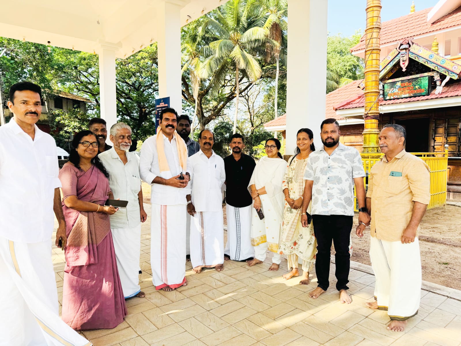 വടകര നിയോജക മണ്ഡലം NDA സ്ഥാനാർത്ഥി പ്രചരണം അഴിയൂരിൽ