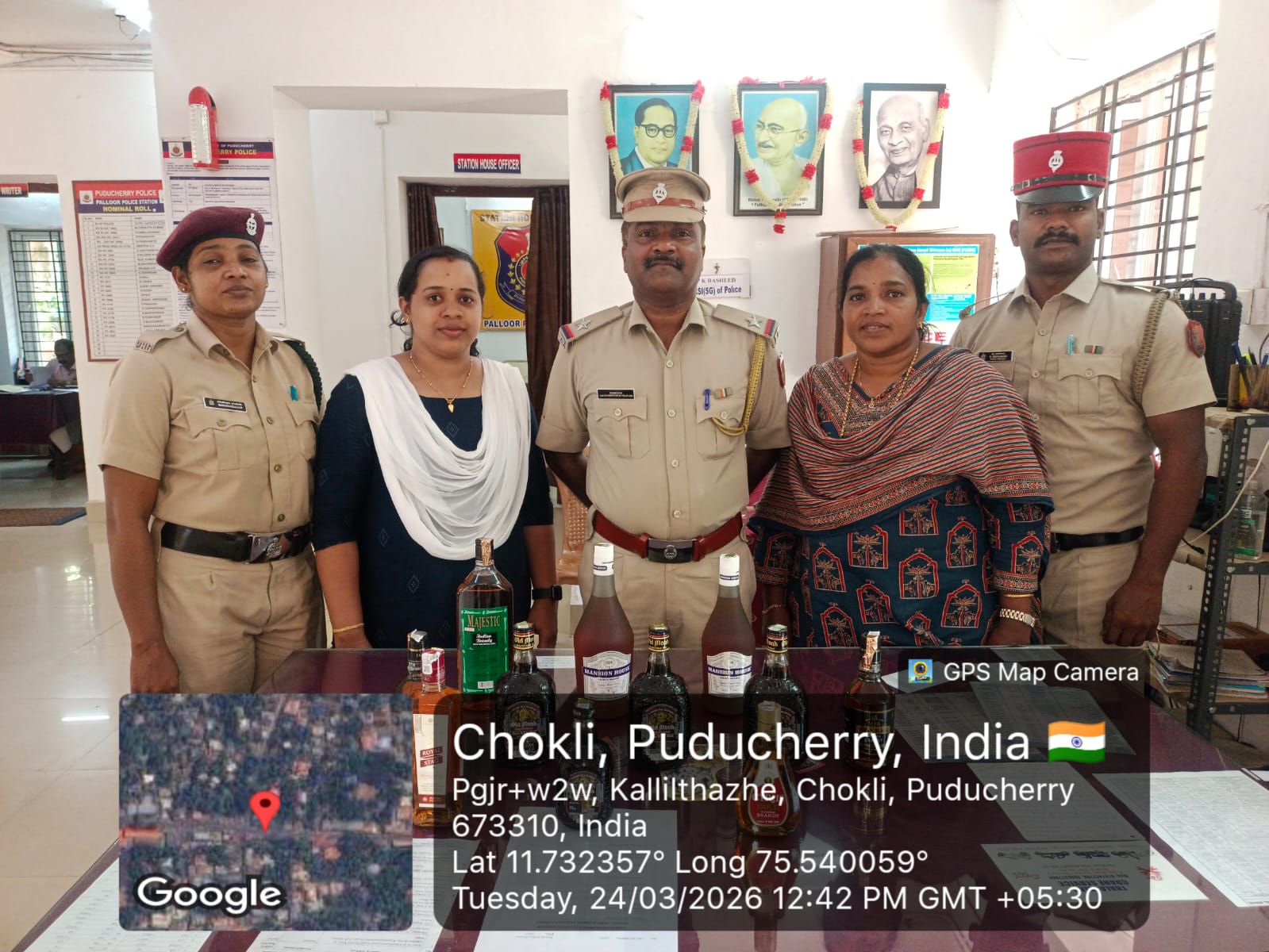 മദ്യം പിടിച്ചെടുത്തു