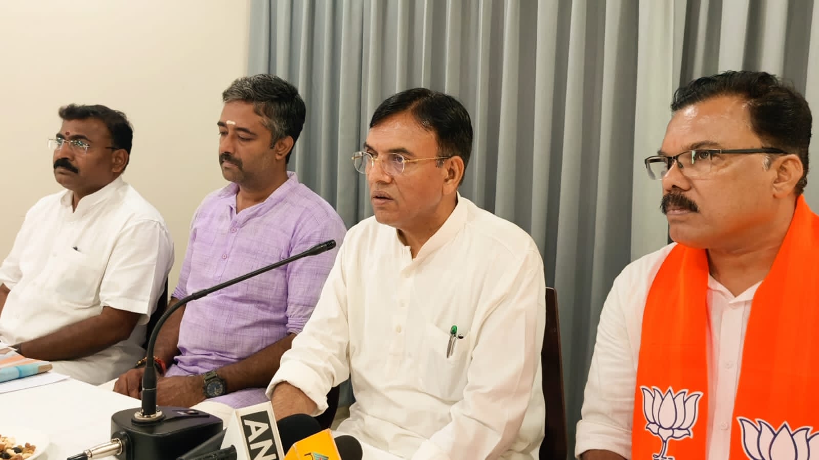 മാഹിയിൽ എൻഡിഎയ്ക്ക് വൻ വിജയം ഉറപ്പ്: മൻസുഖ് മണ്ഡവിയ