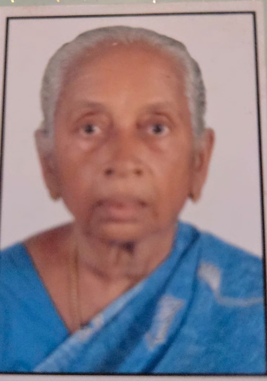 നിര്യാതയായി.