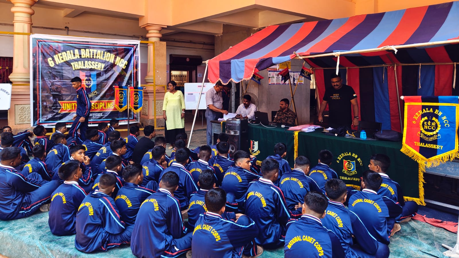 എൻ സി സി ക്യാമ്പ് ആരംഭിച്ചു