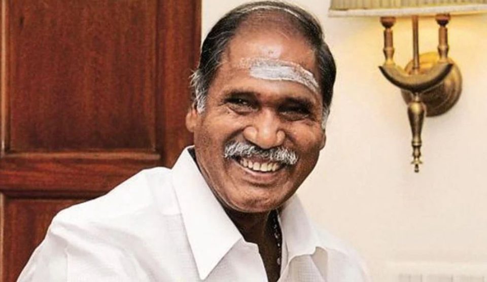 പുതുച്ചേരി നിയമസഭ: മുഖ്യമന്ത്രിയായി എൻ.രംഗസ്വാമി മെയ് 13ന് സത്യപ്രതിജ്ഞ ചെയ്യും