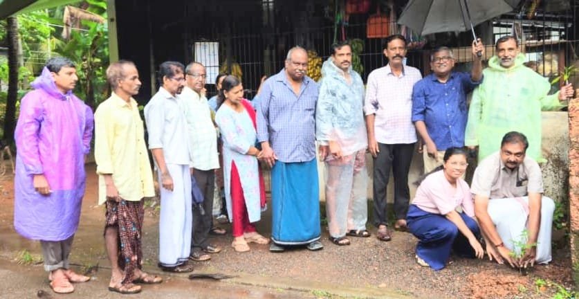 *പരിസ്ഥിതി ദിനം: വൃക്ഷതൈ വിതരണവും നട്ടുപിടിപ്പിക്കലും നടത്തി*