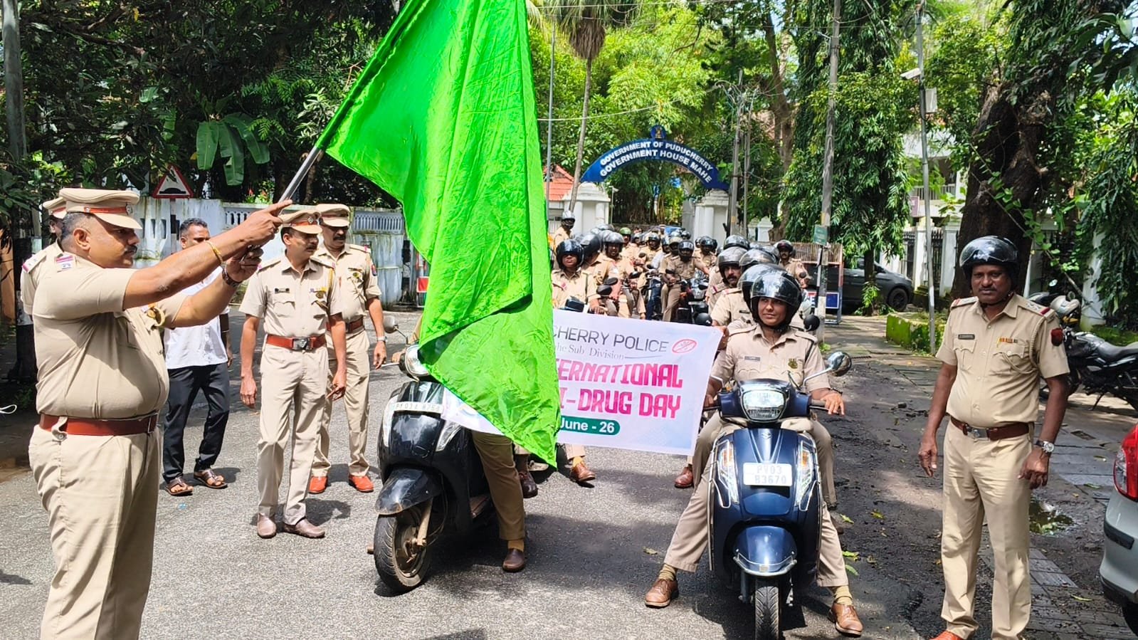 *ലഹരിവിരുദ്ധ ബോധവൽക്കരണ റാലി സംഘടിപ്പിച്ചു*