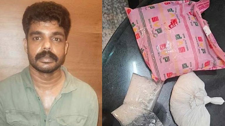 മിഠായിയുടെ ഉള്ളില്‍ എംഡിഎംഎ, സൂക്ഷിച്ചത് കൂളറിനുള്ളില്‍; യുവാവ് പിടിയില്‍