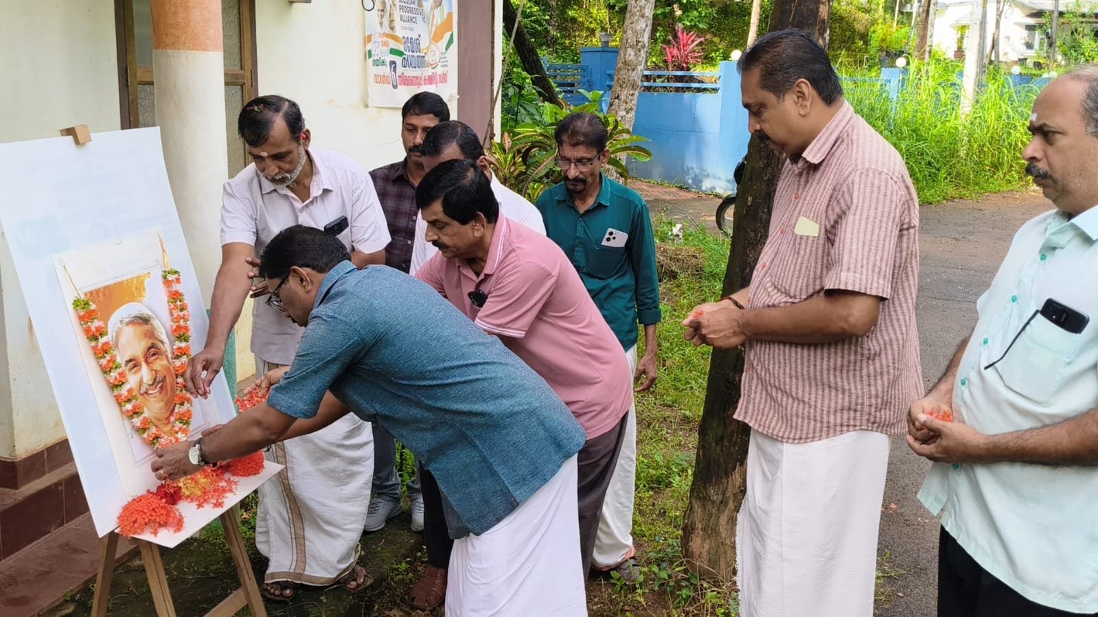 *കോൺഗ്രസ്സ് നേതാവ് ഉമ്മൻ ചാണ്ടി അനുസ്മരണം നടത്തി*