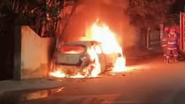 വെങ്ങാനൂരിൽ ഓടിക്കൊണ്ടിരുന്ന കാറിന് തീപിടിച്ചു; ഏറ്റുമാനൂർ സ്വദേശിയുടെ മൃതദേഹം കത്തിക്കരിഞ്ഞ നിലയില്‍
