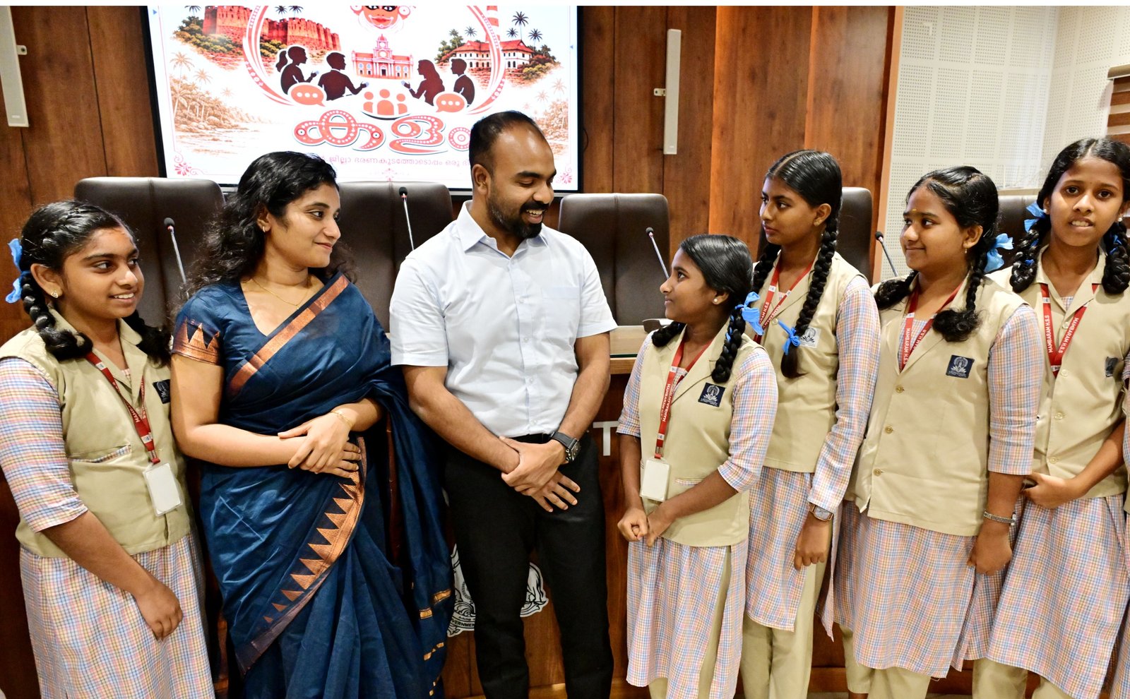 *സമൂഹം വലിയ പാഠശാല; ലക്ഷ്യബോധം പ്രധാനം; ജില്ലാ കളക്ടര്‍ പി വിഷ്ണുരാജ്*
